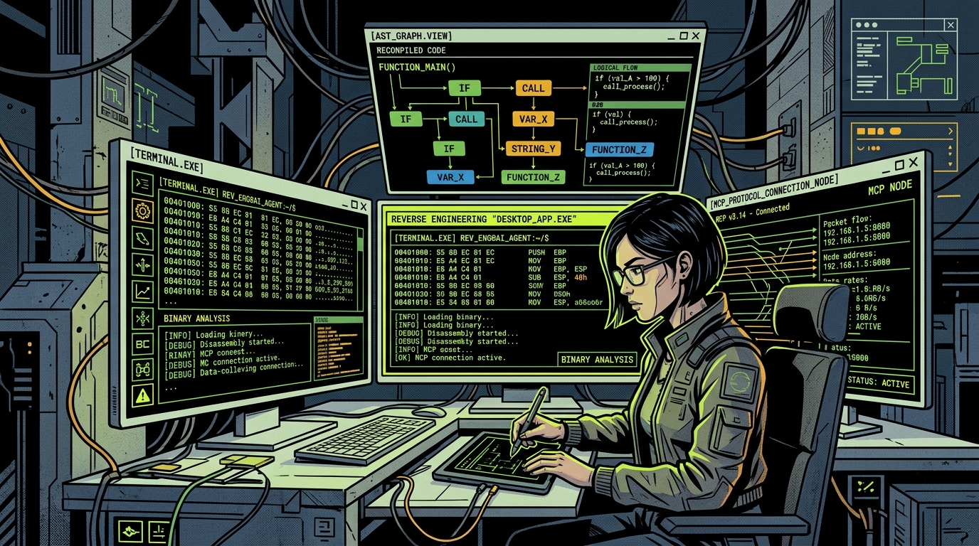 REA AI Agent Reverse Engineering Toolkit with MCP